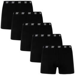 CR7 férfi boxer készlet, pamut / elasztán, fekete, M, 5db
