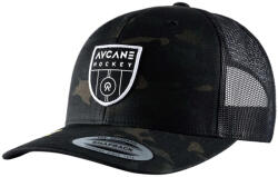 AYCANE Trucker Camo Cap Black Camo Férfibaseballsapka