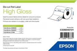 Epson 76 mm x 127 mm Papír Tekercses etikett címke Fehér ( 960 címke/tekercs ) (7113762)