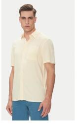 BLEND Férfi kevert anyagú ing, 20716363, viszkóz, 2XL INTL, bézs (0000304798665_XXL)