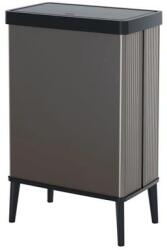 Keter Fedeles szemetes, nyomógombos, 54 liter, CURVER Verto High , szürke/fekete (UCVEH54F)