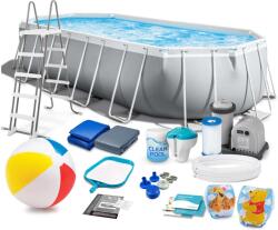 Intex 18in1 Fémvázas medence, kiegészítőkkel 610x305x122cm (26798)
