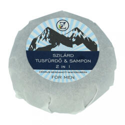 MosóMami Eco-Z Szilárd 2in1 Tusfürdő és sampon tömb - FOR MEN - 85 g