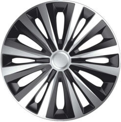  13" DÍSZTÁRCSA Multi Silver-Black 4db-os garnitúra (JACKY13149)