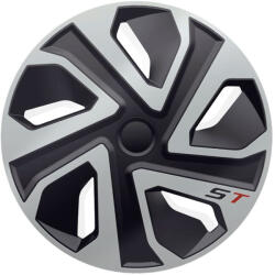 15151 J-Tec ST 15" Ezüst/Fekete Dísztárcsa Garnitúra (4 db) (JACKY15151)