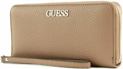  Guess, Alby, Textile Wallet, SLG Large Zip, Beige, For Women