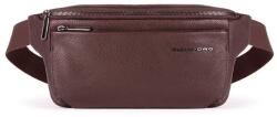 Piquadro , Piquadro, Leather Fanny Pack, Brown, For Men