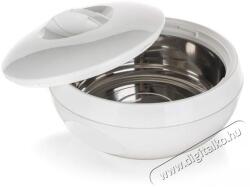 BANQUET Thermo edény fedővel AVANZA 0, 6 L fehér