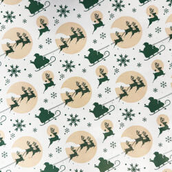 Cardex Mikulás és rénszarvas csomagolópapír 200x70cm (K17000001B/mr)