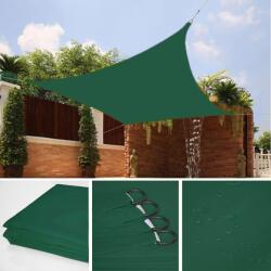 Pepita impermeabil pătrat soare naviga 3x4m 160g/m2 - verde închis (ZH-007-Dark-green)