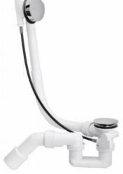 Viega automata kád leeresztő túlfolyóval, szifonnal