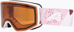 Alpina Скиорски очила Alpina Venet white/rose matte/orange