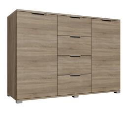 BWS Комод HOPE 120x78x35 дъб сонома (WS0015)