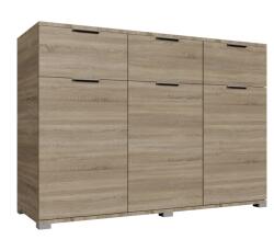 BWS Комод HOPE 120 x 78 x 35 см, цвят дъб Сонома (WS0014)