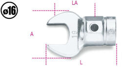 Beta 642 22 Villáskulcsfejek