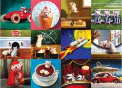 EUROGRAPHICS 6000-5695 - Funny Mice - 1000 db-os puzzle (6000-5695)