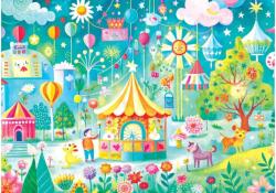 Yazz 3889 - Colorful Town - 1000 db-os puzzle (3889)