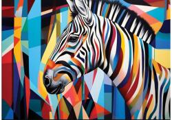 Yazz 3876 - Zebra - 1000 db-os puzzle (3876)