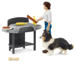 Schleich Grătarul lui Tom Schleich cu familia și prietenii (OLP102642754) Figurina