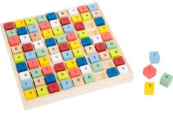 Legler Small Foot Sudoku din lemn cuburi colorate (DDLE11164)