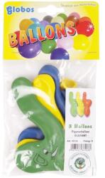 GLOBOS Elefánt lufi 3 darabos készlet Ajánlott 8-99 éves korig unisex (33514)