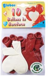 GLOBOS Szív alakú lufi 10 darabos készlet - 25 cm Ajánlott 8-99 éves korig unisex (33720)