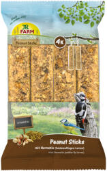  JR Farm 640 g JR Farm 4x Peanut Sticks hámozott földimogyoró rúd, lárvákkal, vadmadár eleség