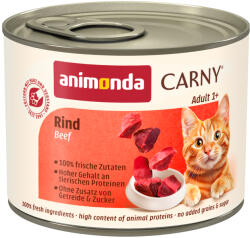 Animonda 6x200g animonda Carny Adult pulyka, csirke & garnéla nedves macskatáp