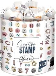 Aladine 03733 Tömítéskészlet 103 db-Három ábécé (03733)