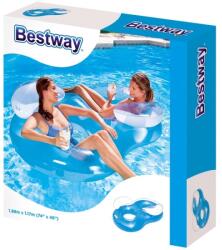 Bestway 43009 Dupla úszófotel - 118 x 117 cm Ajánlott 6-99 éves korig unisex (63364)