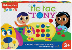 Mattel Fisher-Price: Tic Tac Tony Kutyusos Társasjáték - Lányoknak és Fiúknak, 3 éves kortól