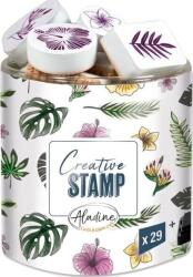 Aladine 03744 Tömítéskészlet 29 db-Trópusi levelek (03744)