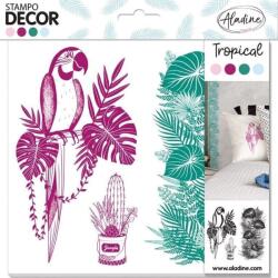 Aladine Stampo Tömítéskészlet 3 db-Tropikus (05281)