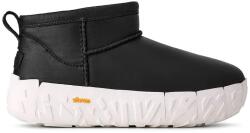UGG cizme de zăpadă din piele întoarsă Cl Ultra Mini Wrap Tech Noir 9BYA-OBM0SA_99X (1171215.BKJ)