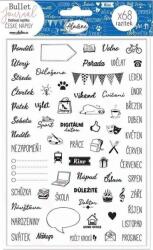 Aladine Stampo Tömítéskészlet 68 db-Cseh feliratok (55026)