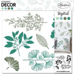 Aladine Stampo Tömítéskészlet 6 db-növények (05280)
