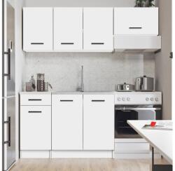 BWS ARLEN 180 cm-es fehér konyhablokk Arani 180 (WS0002)