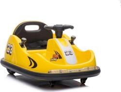 LEAN Toys Gts1166 Sárga 12V Elektromos Dodgem 9569 (9569-uniw) (9569-uniw)