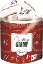 Aladine 03755 Tömítéskészlet 54 db-karácsonyi ábécé (03755)