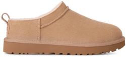 UGG papuci din piele întoarsă Classic Micro 9BYA-KLD04K_80X (1173891.SAN)