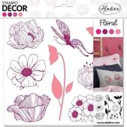 Aladine Stampo Tömítéskészlet 8 db-Csokor (05284)