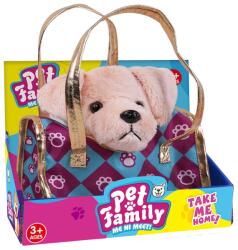 Luna Toys Jucarie de plus in geanta, Luna Toys, Take Me Home, Catelus, Cream, 20 cm (N00009737_001w)