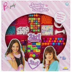 Pretty Pinky Set de creat bijuterii din margele cu litere 2 in 1, Pretty Pinky