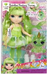 Rainbow High Papusa Rainbow High Littles, Rainbow Fantasy Fairies, Emerald, 543404EUC Papusa