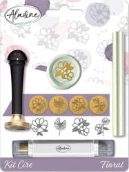 Aladine 71126 Bélyegzőkészlet Flowers (71126)
