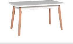Mindigbútor Oslo 6 étkezőasztal bővíthető sonoma/fehér színben - sprintbutor