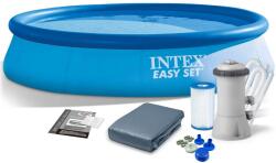 Intex Csővázas kerti medence 366 x 76 cm 4 az 1-ben INTEX 28132 (28132-4W1)