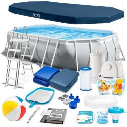 Intex Téglalap alakú medence 503x274x122cm 18v1 INTEX 26796 (26796-18W1)