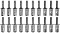 TOYA șurub cu nituri M4 aluminiu (20 buc) (YT-36200) Cleste