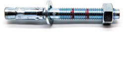 VISIMPEX Șurub trecător (șurub de bază) CE, zincat 10 x 150 mm (004-002-006-070)